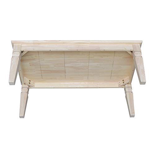 International Concepts Java Coffee Table Unfinished