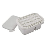 KINGART 902 Multi-Function Paint Brush Washer, Cleaner and Holder, 15 Palette Wells, Lid Plastic - Clean, Dry, Rest, Store, Hold Artist Brushes - KINGART