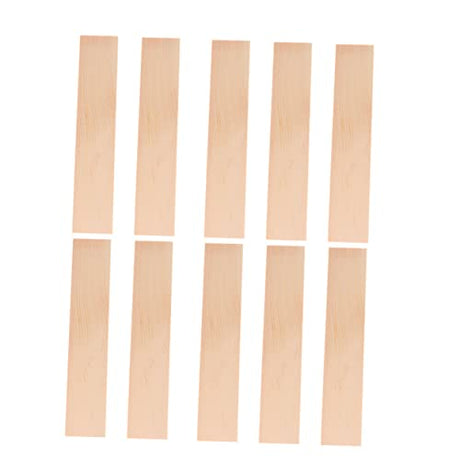 VILLFUL 10pcs Carving Blocks Unfinished Wood Signs Decorative Labels Wood Planks for Unfinished Wood Boards Wood Block Wooden Blocks Crafts Wooden VILLFUL