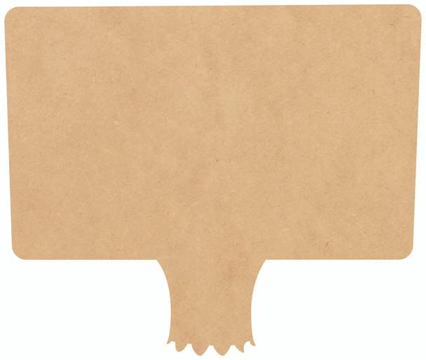 Basketball Goal 1/4" MDF 18" Cutout, Unfinished Sports Craft Shape NEXTCraft