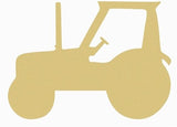 Tractor Cutout Unfinished Wood Farm Agriculture Country Farm Door Hanger MDF Shape Canvas Style 2 (6") Diverse Woodworking