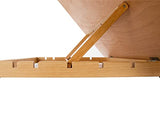 SoHo Urban Artist Extra Large 19.75" x 29.5" Adjustable Portable Drawing Board Stand Easel, 5 Positions, Natural Beechwood Finish Soho Urban Artist