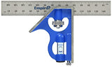 Empire Level E255M 6-Inch Pocket Combination Square With Stainless Steel Blade, Metric Graduations and True Blue Vial Empire Level
