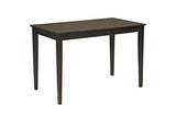 Signature Design by Ashley Kimonte Rectangular Dining Room Table, Black Signature Design by Ashley