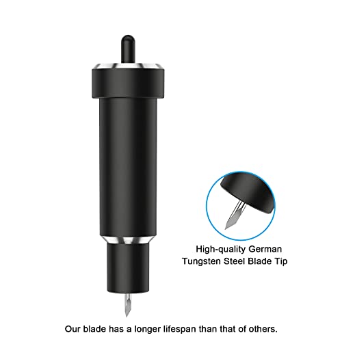 Deep Point Blade and Housing for Maker 3/Maker/Explore 3/Air 2/Air/One/Venture, Deep Cut Blade Cuts Thick Materials-Magnet, Chipboard/Thick FAHUNG