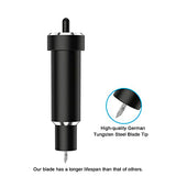 Deep Point Blade and Housing for Maker 3/Maker/Explore 3/Air 2/Air/One/Venture, Deep Cut Blade Cuts Thick Materials-Magnet, Chipboard/Thick FAHUNG