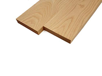 White Ash Lumber Board - 3/4" x 4" (2 Pcs) (3/4" x 4" x 36")
