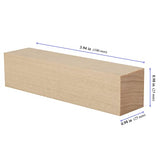 KEILEOHO 20 Pack 4 x 1 x 1 Inch Basswood Carving Blocks, Soft Basswood for Wood Carving, Unfinished Basswood Carving Whittling Blocks Solid Wooden KEILEOHO
