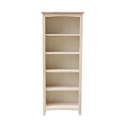 International Concepts Shaker Bookcase - 60 in H - WoodArtSupply