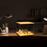 MECCANIXITY Acrylic Display Case with LED Light, 8"x6"x14" Clear Display Box Figures Display Case for Collectibles MECCANIXITY