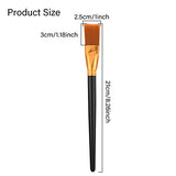 20 Pieces Paint Brushes for Acrylic Painting, Nylon Paint Brushes 1 Inch Wide Flat Paint Brushes Set for Artists Professional Amateurs Gouache & Thinp