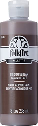 FolkArt Acrylic Paint in Assorted Colors (8 oz), , Coffee Bean FolkArt