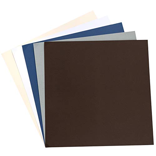 American Crafts Precision Cardstock Pack-12x12, 60 Package- Neutral American Crafts