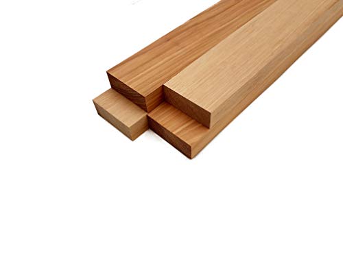 Hickory Lumber Board - 3/4" x 2" (4 Pcs) (3/4" x 2" x 12") Barrington Hardwoods