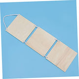 Operitacx 2 Pcs Craft Wooden Plaque Unfinished Wooden Sign Wood Embellishments for Crafts Store Wood Plaque Unfinished Wooden Cutout Disc Ornaments Operitacx