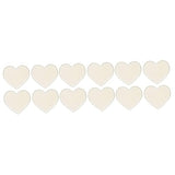 EXCEART 12 PCS Love Wood Chips Wood Crochet Basket Base DIY Wood Knitting Base Wooden Crochet Hooks Wood Purse Crocheting Supplies Bag Bottom Crochet EXCEART