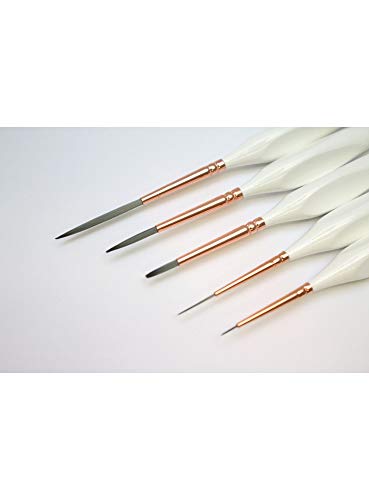 Mont Marte Liner Brush Set for Painting, 5 Piece Detailed Art Brushes with Wood Handle MONT MARTE