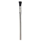 AES Industries 3/8" Wide Pure Horsehair Acid Brush with Tin Plated Handle - Made in the USA 12 Brush Pack AES Industries