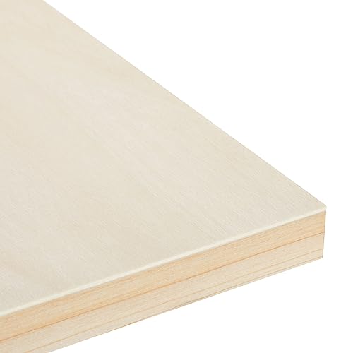 6 Pack Unfinished 9x12 Wooden Canvas Boards for Painting, Crafts, Blank Deep Cradle (0.87 Inches Thick) - WoodArtSupply