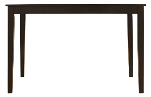 Signature Design by Ashley Kimonte Rectangular Dining Room Table, Black Signature Design by Ashley