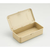 TRUSCO T-190LS Trunk Tool Box, 8.0 x 4.3 x 2.2 inches (203 x 109 x 57 mm), Light Sand Trusco