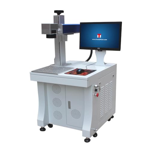 Triumph Fiber Laser Marking Machine Raycus 30w for Permanent Metal Parts Engraver Marker Engraving Rotary jewllery Ring Firearms