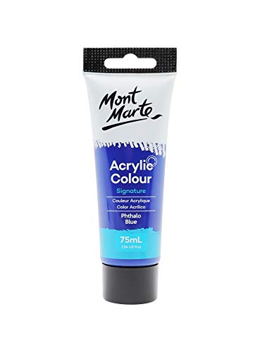 Mont Marte Acrylic Paint Studio 75ml - Phthalo Blue Mont Marte