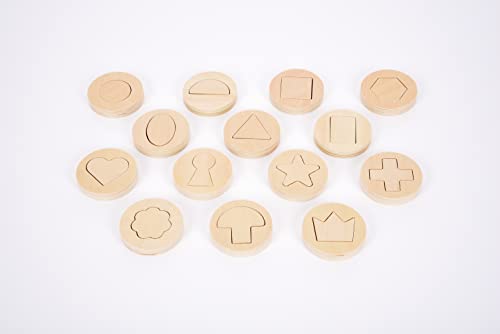 Inside Outside Wooden Shapes TickiT