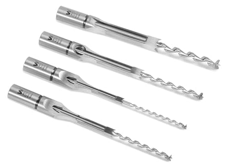 WEN 4-Piece Premium Mortising Chisel Set for Woodworking (CH4313M) WEN