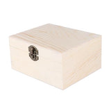 LIFKOME 3 pcs wooden jewelry box handmade jewelry box hand jewelry wood crafts unfinished wood treasure chest unfinished drawer case Wooden Dresser LIFKOME