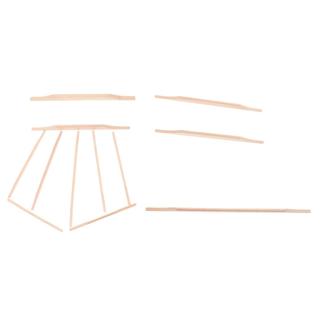 Fancyes Set of 2 Guitar Spruce Brace Wood Kit for Luthier Guitar Maker DIY Fancyes