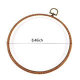 Maydear Stamped Embroidery Kit for Beginners with Pattern, Cross Stitch kit, Embroidery Starter Kit Including Embroidery Hoop, Color Threads and Maydear