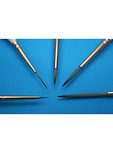 Mont Marte Liner Brush Set for Painting, 5 Piece Detailed Art Brushes with Wood Handle MONT MARTE