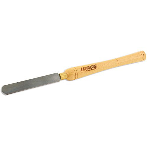 Hurricane Turning Tools, HTT-106, High Speed Steel, 1" Round Nose Scraper for Woodturning Hurricane Turning Tools