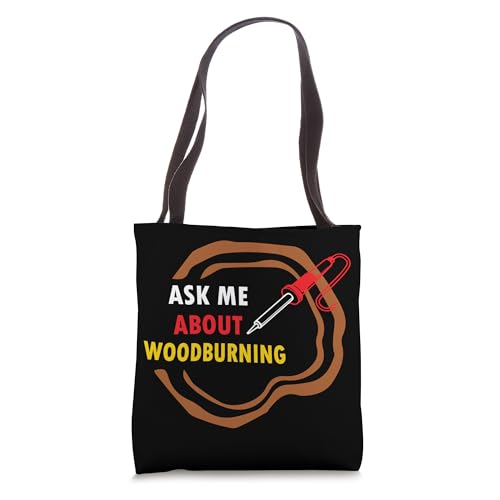 Woodburning Design for Wood Burners Tote Bag - WoodArtSupply