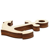 6 Pack Unfinished Wooden Anchors for Crafts, Nautical Wood Cutouts for DIY Projects, Nautical Decor (11.6 x 8.8 in) Juvale
