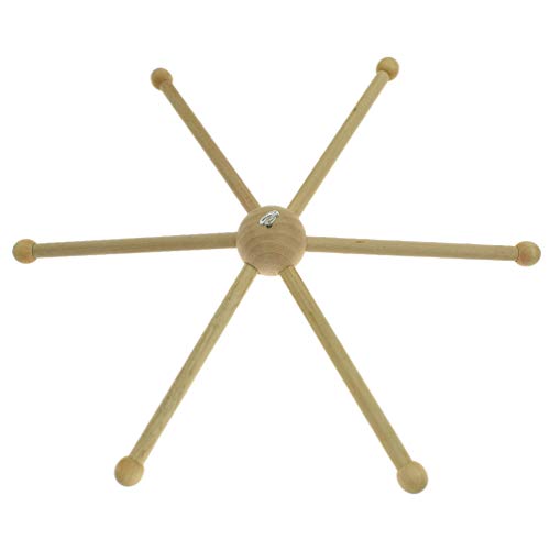 Focalmotors Baby Wooden Mobile Hanger,Mobile kit Crib,Mobile Hanging Frame Bed Toy Decoration DIY Crafts Photography Props Newborn Gift (Style-C) Focalmotors