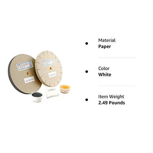 Razor Sharp Edgemaking System 8 Inch Deluxe Blade Sharpening Kit | For 6 Inch Bench Grinder | Made in the USA Razor Sharp Edgemaking System