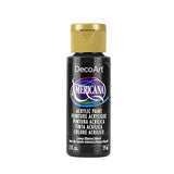 DecoArt Americana Acrylic Paint, 2-Ounce, Lamp Black (DAO67-3) DecoArt