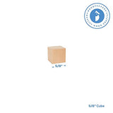 Unfinished Wooden Blocks 5/8 inch, Pack of 100 Small Wood Cubes for Crafts and DIY Home Décor, by Woodpeckers Woodpeckers
