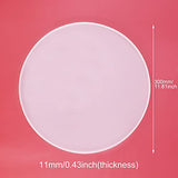 Resin Tray Molds, Round Rolling Tray Molds, Silicone Tray Molds, 11.8 Inch Rolling Tray Molds for Epoxy Resin, Resin Casting, DIY Jewelry Holder, EKDJKK