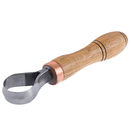 STAMESKY Wood Carving Scorp Knife | Round Carving Tool for Spoons, Bowls, and Cups | Spoon Bowl Carving Tools | Wood Carving for Beginners | Oak Wood STAMESKY
