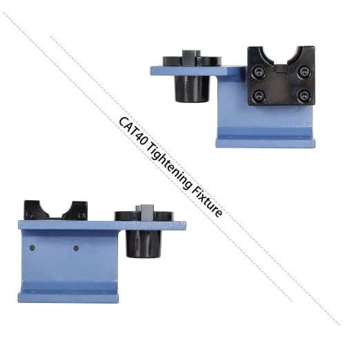 findmall CAT40 Universal CNC Tighten Tool Holder Tightening Fixture CAT40 Tightening Fixture Fit for Worktable findmall