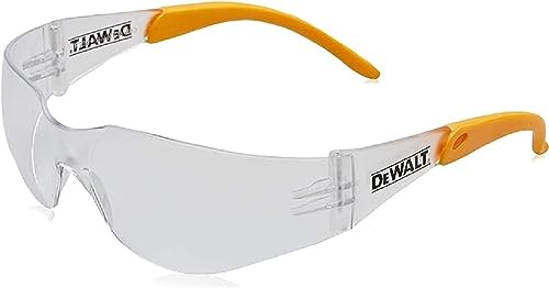 Dewalt DPG54-1D Protector Clear High Performance Lightweight Protective Safety Glasses with Wraparound Frame DEWALT