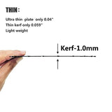 EZee Circular Saw Blades 7-1/4 Inch 24 Tooth Carbide-Tipped TCT ATB Fine Finish 7 1/4 Circular Saw Blade for Wood Cutting with 5/8"Arbor Thin Kerf EZee
