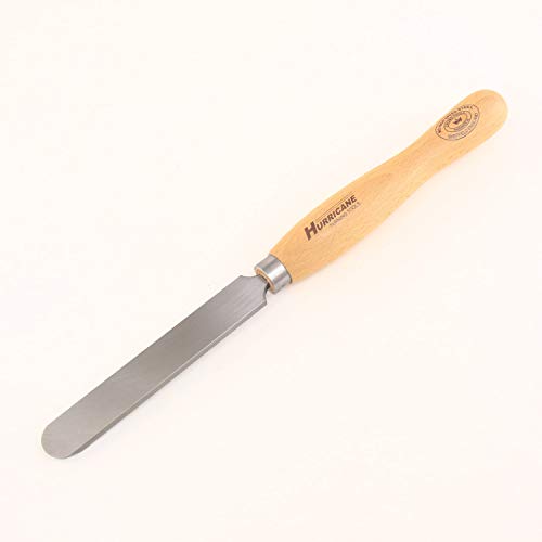 Hurricane Turning Tools, HTT-262W, M2 HSS, 1" Round Nose Scraper for Woodturning Hurricane Turning Tools