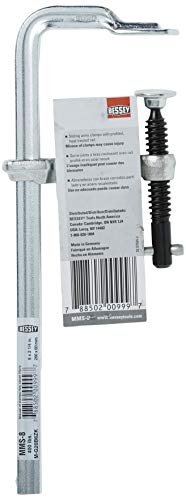 BESSEY MMS-8, 8 In., All Steel Clamp - WoodArtSupply