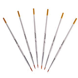 MEEDEN Miniature Detail Paint Brushes, 2/0 3/0 0 Small Fine Tip Paintbrush Set for Acrylic Watercolor Painting, Model Paint Brush for Craft, Nail MEEDEN