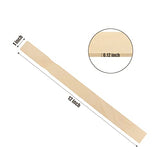 12 Inch Paint Sticks, 50 Pack Paint Stir Sticks, Wooden Paint Stirrers, Paint Stick for Mixing Epoxy and Resin HANWER
