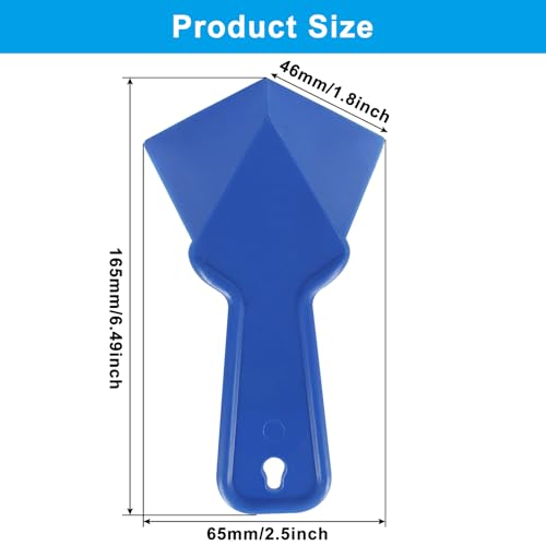 Moicstiy Drywall Trowel Plastic Inside Corner Trowel Tool for Drywall Tools Corner Trowel Building scraping(Blue) Moicstiy